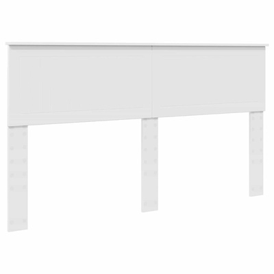 Ramka łóżka z szufladą Biały 160 x 200 cm Drewno inżynieryjne
