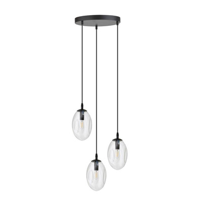 Lampa wisząca ASTRAL 3 BL PREMIUM TRANSPARENT