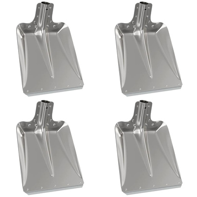 Głowica łopaty 4 pcs Srebrny 43 x 32,5 cm Aluminium
