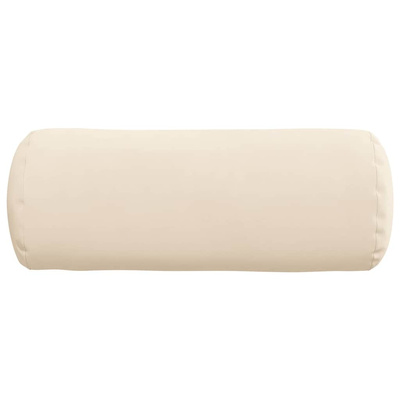 Poduszki Wałkowe 2 pcs Beżowy ? 15 x 40 cm Tkanina mikrofibrowa