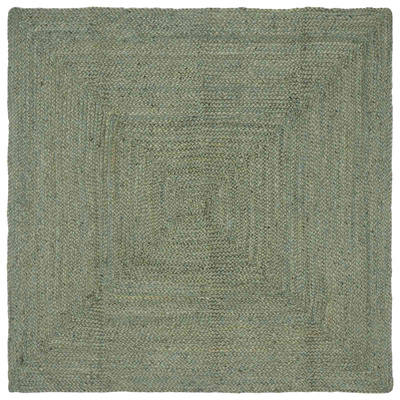 Dywany pokojowe Prostokątny Oliwkowy zielony 120 x 120 cm Juta