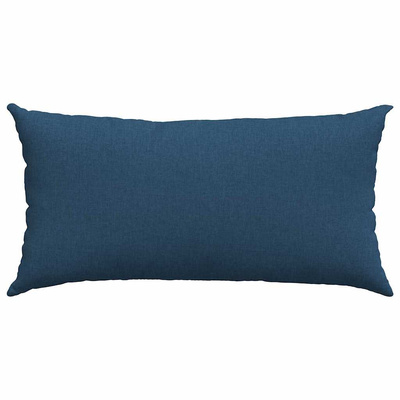 Poduszki na sofę 2 pcs Niebieski 80 x 40 cm tkanina