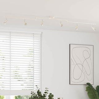 Reflektor sufitowy Nikiel 176,5 x 9,5 x 14 cm Stal