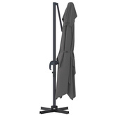 Parasol plażowy Antracyt 351 x 250 x 260 cm