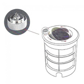 Oprawa najazdowa LED - 220V - IP67 - Ciepła barwa - 13W