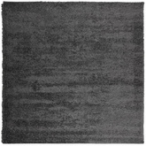 vidaXL Dywan z długim włosiem PAMPLONA, antracytowy, 120x120 cm