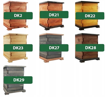 Kwadratowa donica na kwiaty ogrodowe z drewna kwietnik tik palisander DK21