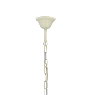 Lampa wisząca kremowa 8xE14 Bellagio 38-96510