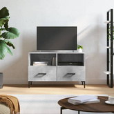 vidaXL Szafka pod TV, szarość betonu, 80x36x50 cm wariant 5