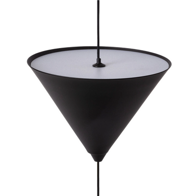 Lampa Wisząca Czarna Nowoczesna 13W Abruzzo Questura