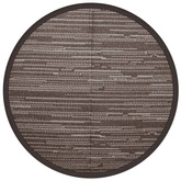 vidaXL Dywan na zewnątrz, brązowy, ?120 cm, PP