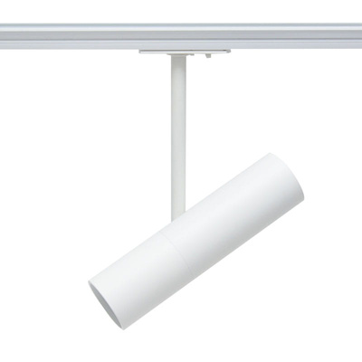 LAMPA SZYNOWA GU10 BIAŁA 1-FAZOWA SZYNOPRZEWÓD PROFILE