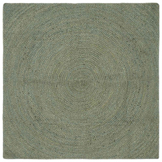 Dywany pokojowe Oliwkowy zielony 120 x 120 cm Juta