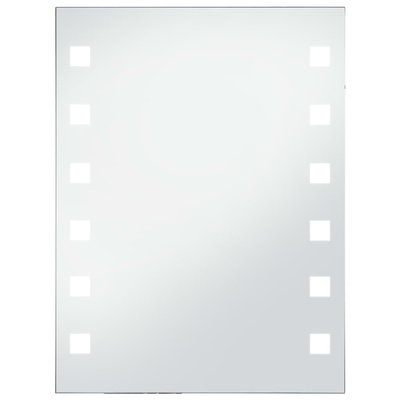 Ścienne lustro łazienkowe z LED, 60 x 80 cm vidaXL