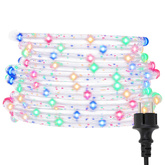 Lina świetlna z 2400 diodami LED Wielokolorowe 100 m PVC