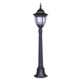 Lampa ogrodowa stojąca K-6007A/L CZARNY z serii VASCO