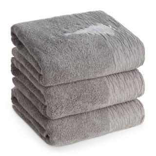 RĘCZNIK ŚWIATECZNY JOY1 70 X 140 CM STALOWY