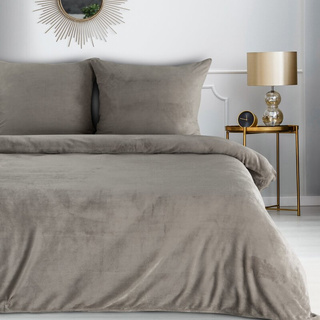 Pościel Flano beżowa 220x200