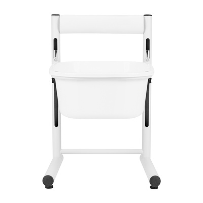 Brodzik do pedicure z regulowaną wysokością biały 104445