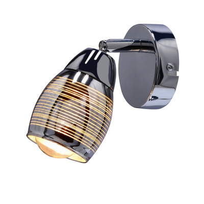 Lampa kinkiet 1X10W E14 LED chrom MILTON 91-58904