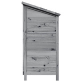 Shed ogrodowy Szary 106 x 56 x 113,5 cm Drewno Świerkowe