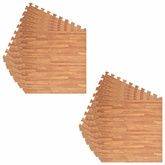 Mata podłogowa do basenu 12 pcs drewno 4,32 ? Pianka EVA