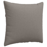 Poduszki na sofę 2 pcs Ciemnoszary 50 x 50 cm tkanina