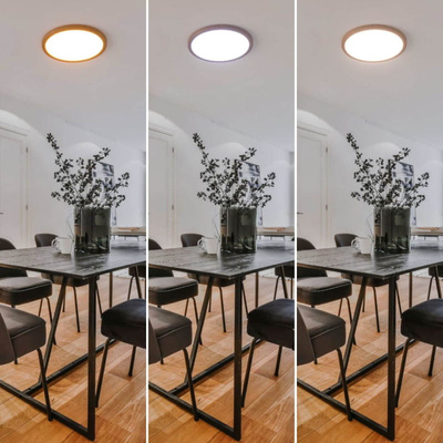 Plafon Okrągły CCT 3000-6000K LED 40W 50cm Abruzzo Maze