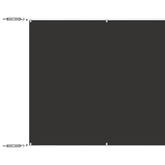 Markiza pionowa, antracytowa, 140x800 cm, tkanina Oxford
