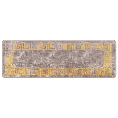 Chodnik dywanowy MARSA Szary 50 x 150 cm Poliester i PVC