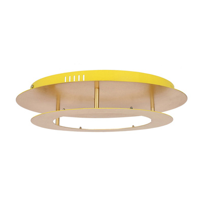 Lampa sufitowa plafon złoty 40cm LED Merle 98-66213
