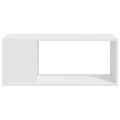 vidaXL Szafka pod TV, biała, 80x24x32 cm, materiał drewnopochodny