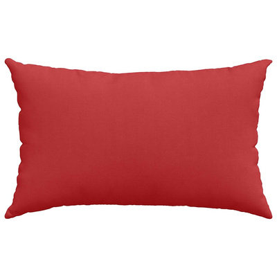 Poduszki na sofę 2 pcs Czerwony 50 x 30 cm tkanina