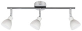 Lampa sufitowa Roy listwa regulowana 3-punktowa LED do salonu metalowa