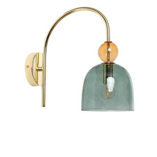 Lampa Wisząca SzklanaE14 15cm Abruzzo Koloreno