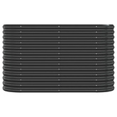 Podwyższona donica, stal malowana proszkowo 114x40x68 cm