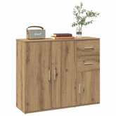 Komoda Artisan Oak 91x29,5x75 cm Drewno konstrukcyjne