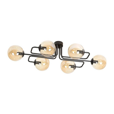 Lampa sufitowa  BRENDI 6A BL MIODOWY