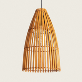 Lampa Wisząca Boho Bambusowa Abruzzo Emilia E27