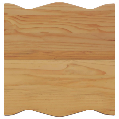 Stolik boczny EKAI Czarny 50 x 50 x 45,5 cm Lite drewno sosnowe