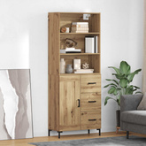Highboard Dąb rzemieślniczy 69,5 x 34 x 180 cm