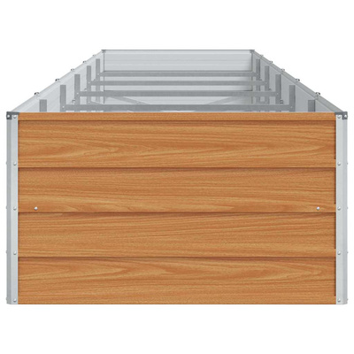 Podniesiona rabata ogrodowa Jasny Brąz 480 x 80 x 45 cm