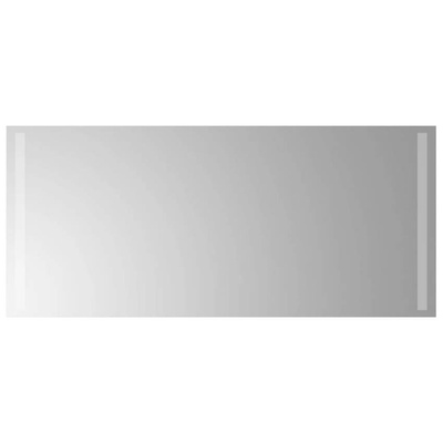 vidaXL Lustro łazienkowe z LED, 90x40 cm