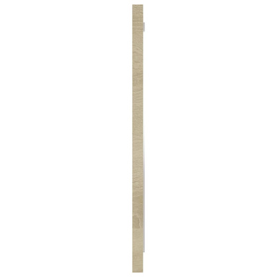 vidaXL Lustro łazienkowe, dąb sonoma, 40x1,5x37 cm, płyta wiórowa