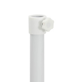 Stojak na parasol Biały Stal dla 25-32 mm Słup
