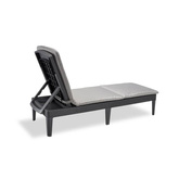 Keter Leżak z poduszką Jaipur, grafitowy