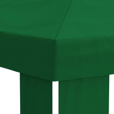 Pokrycie altany 6 x 3 m zielony Poliester 190 gsm