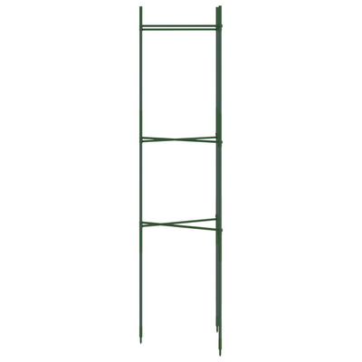 Podpórki do pomidorów, 6 szt., 116 cm, stal i PP