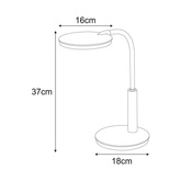 Lampka biurkowa K-BL1237 CZARNY z serii DINO