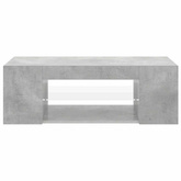 Szafka pod TV z oświetleniem LED, szarość betonu, 90x39x30 cm